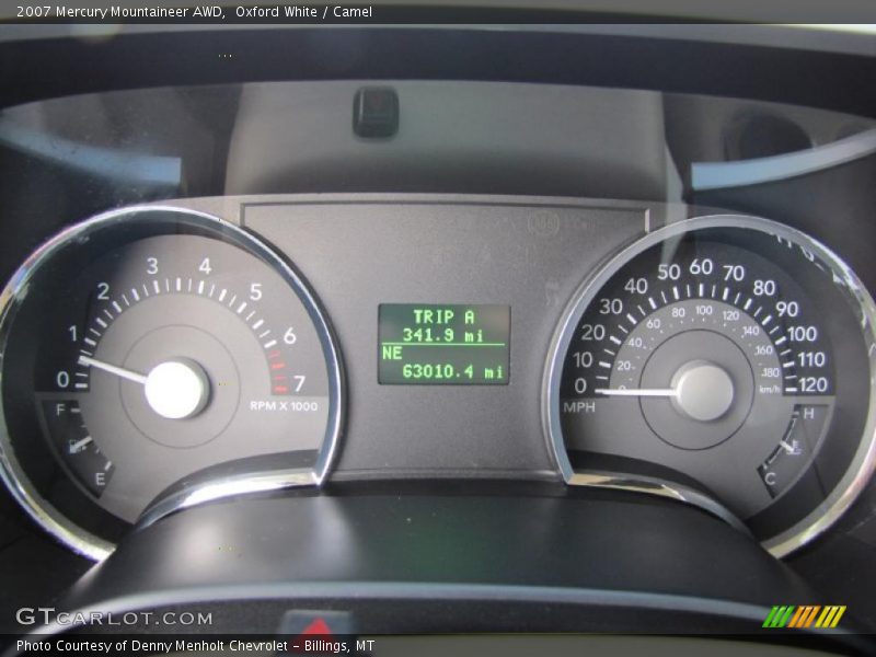  2007 Mountaineer AWD AWD Gauges