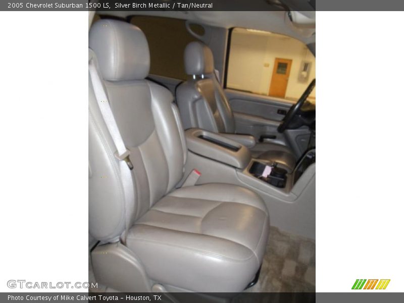 Silver Birch Metallic / Tan/Neutral 2005 Chevrolet Suburban 1500 LS