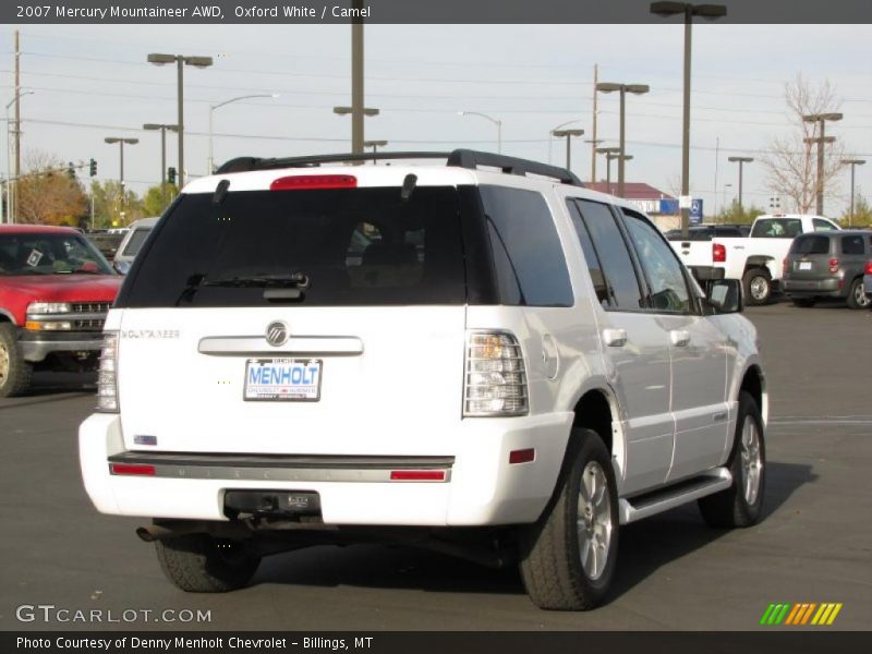 Oxford White / Camel 2007 Mercury Mountaineer AWD