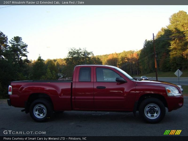 Lava Red / Slate 2007 Mitsubishi Raider LS Extended Cab