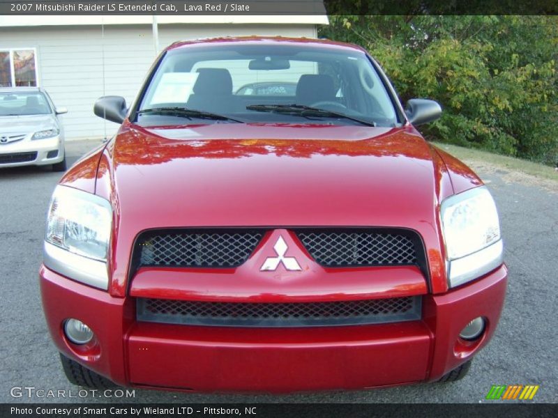 Lava Red / Slate 2007 Mitsubishi Raider LS Extended Cab