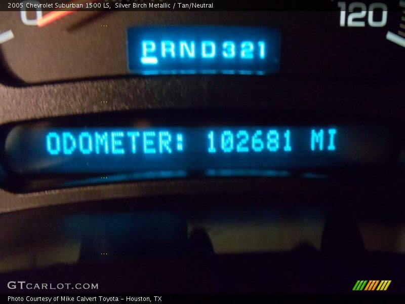 Silver Birch Metallic / Tan/Neutral 2005 Chevrolet Suburban 1500 LS