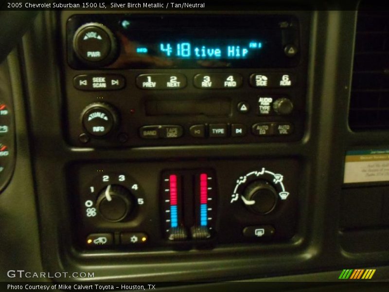 Controls of 2005 Suburban 1500 LS
