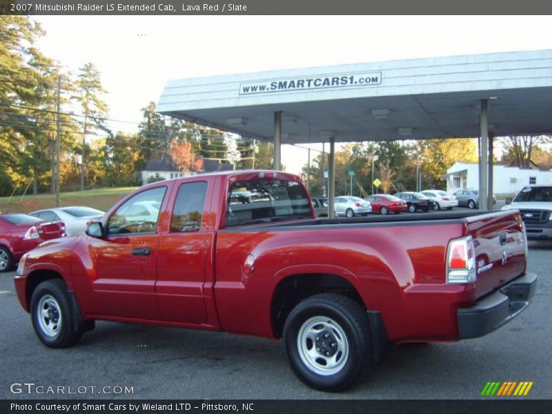 Lava Red / Slate 2007 Mitsubishi Raider LS Extended Cab