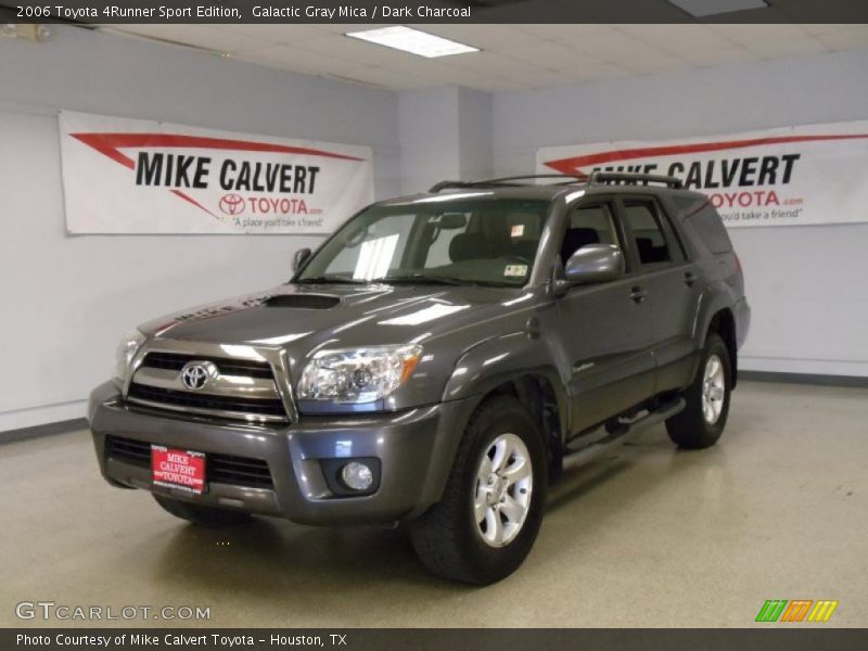 Galactic Gray Mica / Dark Charcoal 2006 Toyota 4Runner Sport Edition