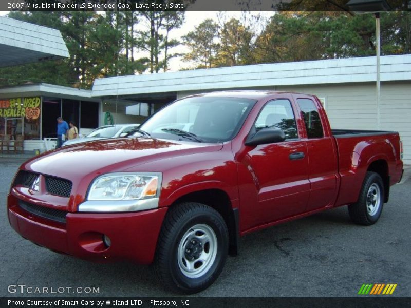  2007 Raider LS Extended Cab Lava Red