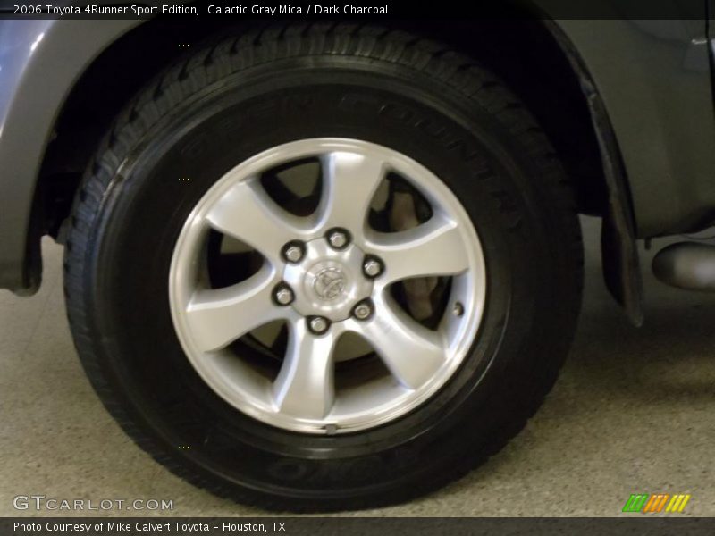 Galactic Gray Mica / Dark Charcoal 2006 Toyota 4Runner Sport Edition