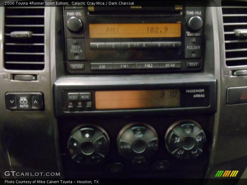 Galactic Gray Mica / Dark Charcoal 2006 Toyota 4Runner Sport Edition