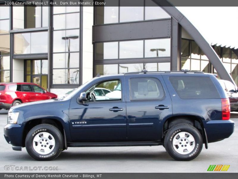 Dark Blue Metallic / Ebony 2008 Chevrolet Tahoe LT 4x4