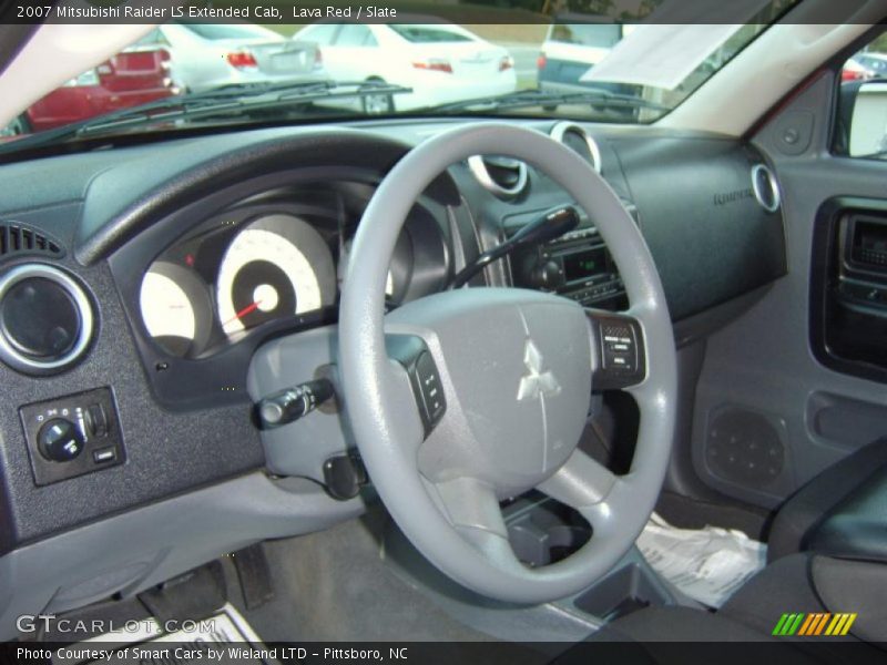 Lava Red / Slate 2007 Mitsubishi Raider LS Extended Cab