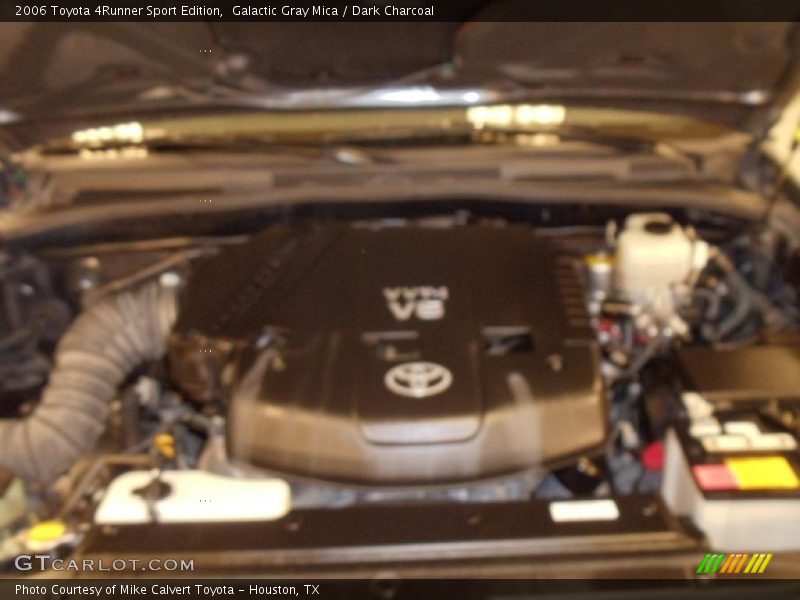 Galactic Gray Mica / Dark Charcoal 2006 Toyota 4Runner Sport Edition