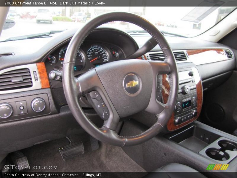 Dark Blue Metallic / Ebony 2008 Chevrolet Tahoe LT 4x4