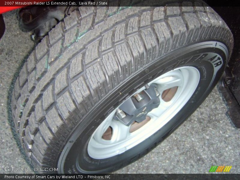 Lava Red / Slate 2007 Mitsubishi Raider LS Extended Cab