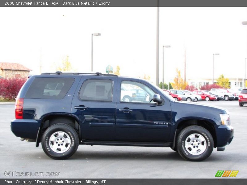 Dark Blue Metallic / Ebony 2008 Chevrolet Tahoe LT 4x4