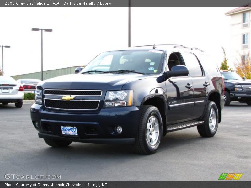 Dark Blue Metallic / Ebony 2008 Chevrolet Tahoe LT 4x4