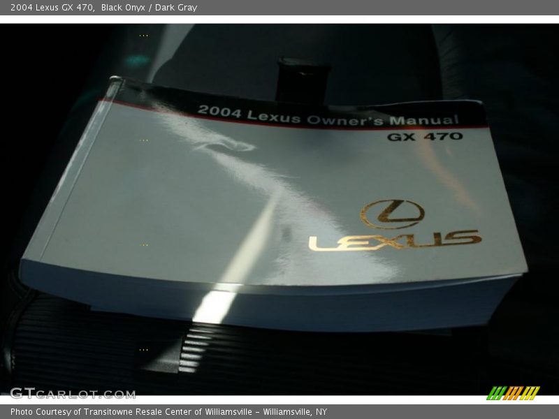 Black Onyx / Dark Gray 2004 Lexus GX 470