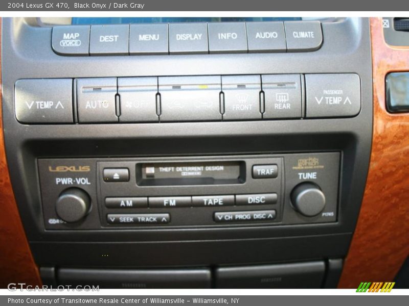 Controls of 2004 GX 470