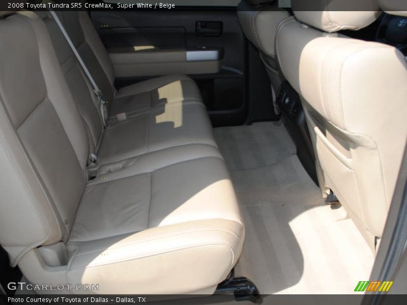 Super White / Beige 2008 Toyota Tundra SR5 CrewMax