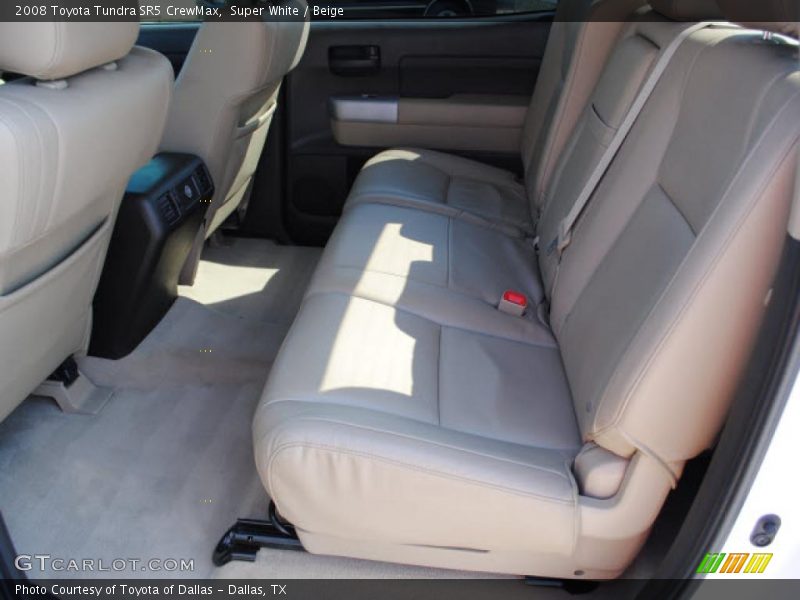 Super White / Beige 2008 Toyota Tundra SR5 CrewMax