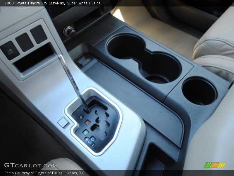 Super White / Beige 2008 Toyota Tundra SR5 CrewMax