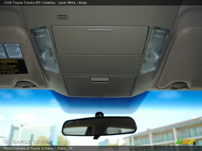 Super White / Beige 2008 Toyota Tundra SR5 CrewMax
