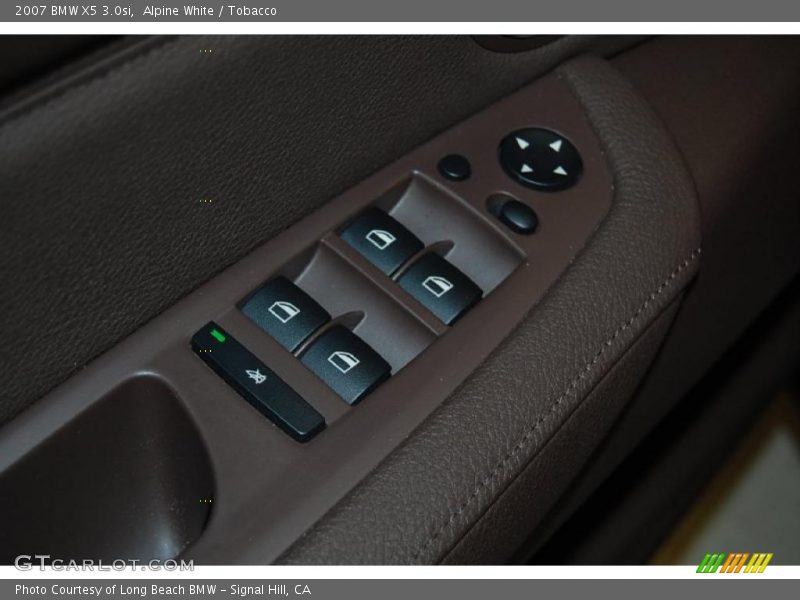 Alpine White / Tobacco 2007 BMW X5 3.0si