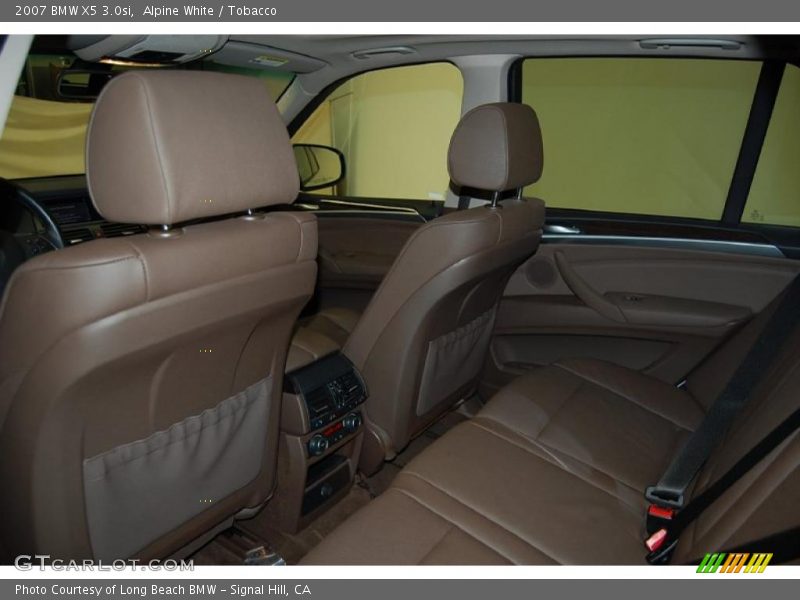 Alpine White / Tobacco 2007 BMW X5 3.0si