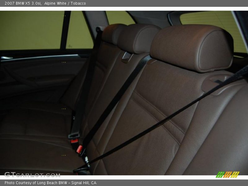 Alpine White / Tobacco 2007 BMW X5 3.0si