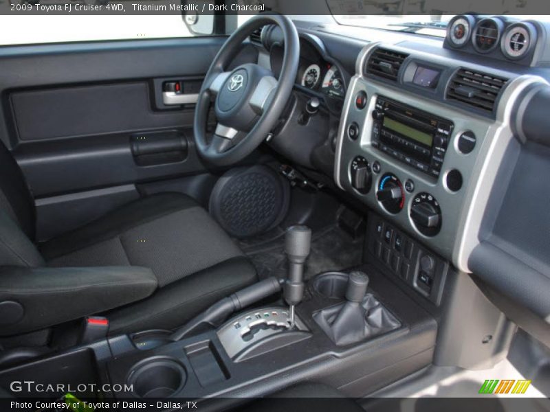 Dark Charcoal Interior - 2009 FJ Cruiser 4WD 