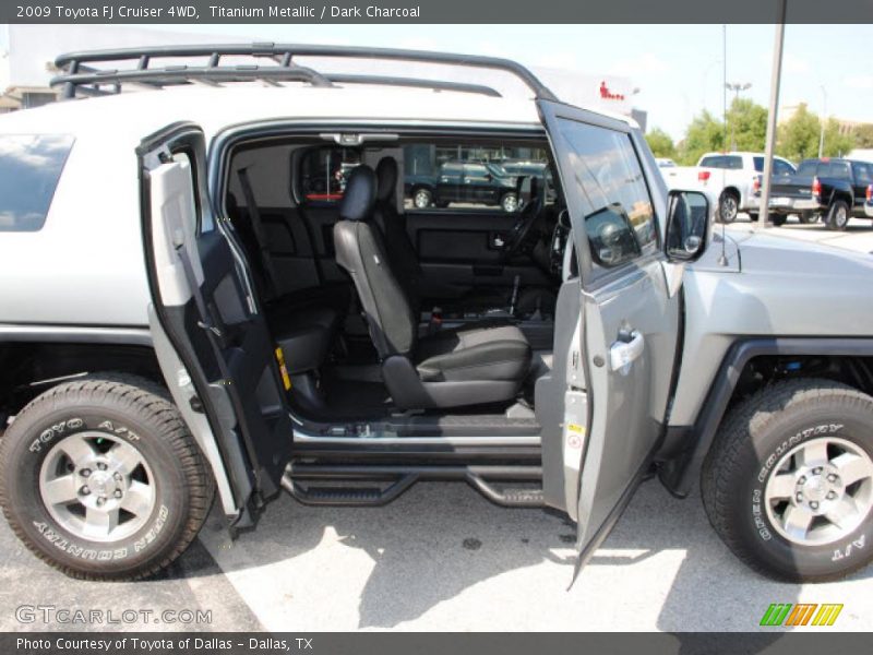  2009 FJ Cruiser 4WD Dark Charcoal Interior