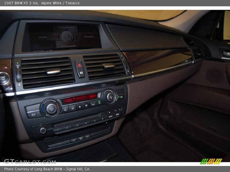 Alpine White / Tobacco 2007 BMW X5 3.0si