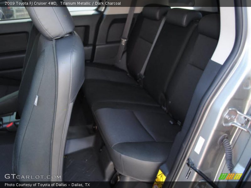  2009 FJ Cruiser 4WD Dark Charcoal Interior