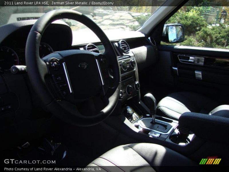 Zermatt Silver Metallic / Ebony/Ebony 2011 Land Rover LR4 HSE