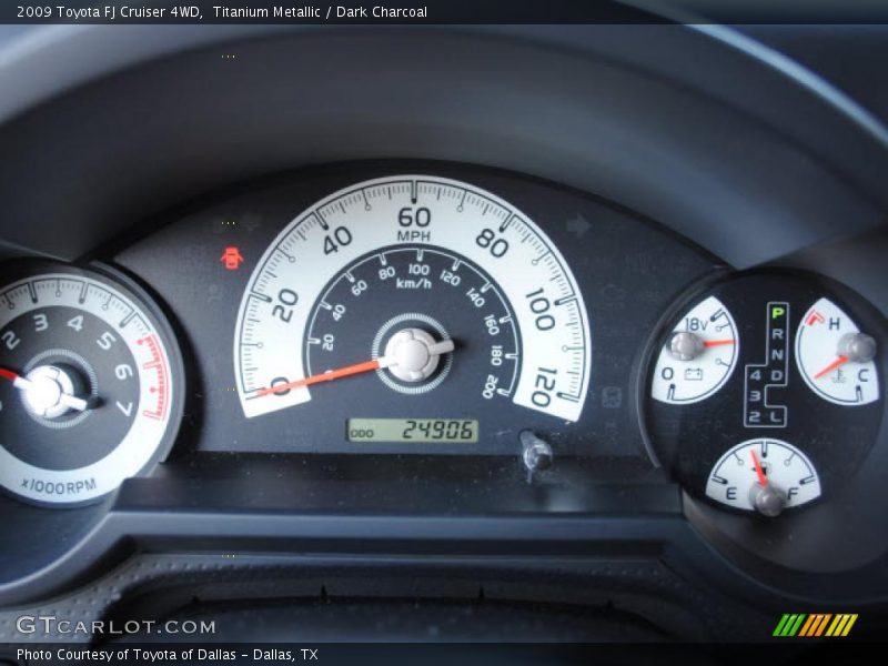  2009 FJ Cruiser 4WD 4WD Gauges