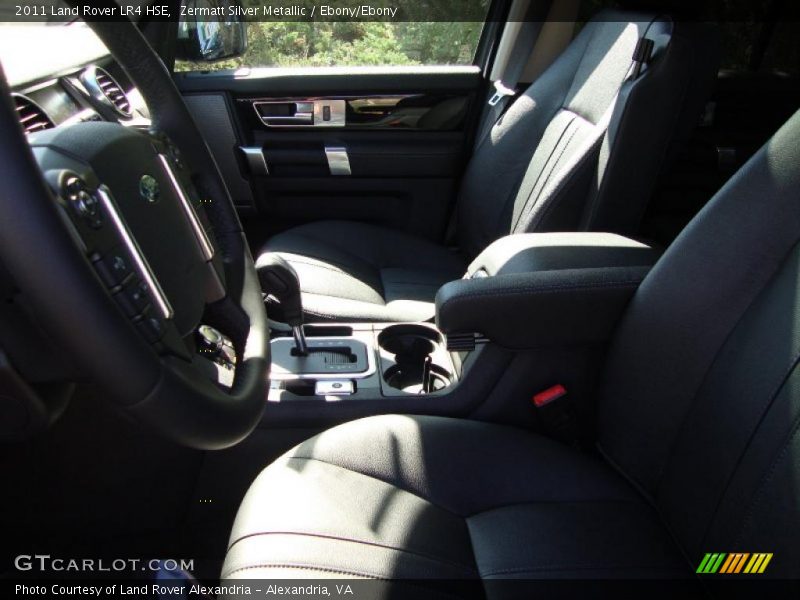 Zermatt Silver Metallic / Ebony/Ebony 2011 Land Rover LR4 HSE