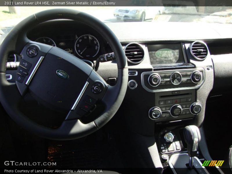 Zermatt Silver Metallic / Ebony/Ebony 2011 Land Rover LR4 HSE