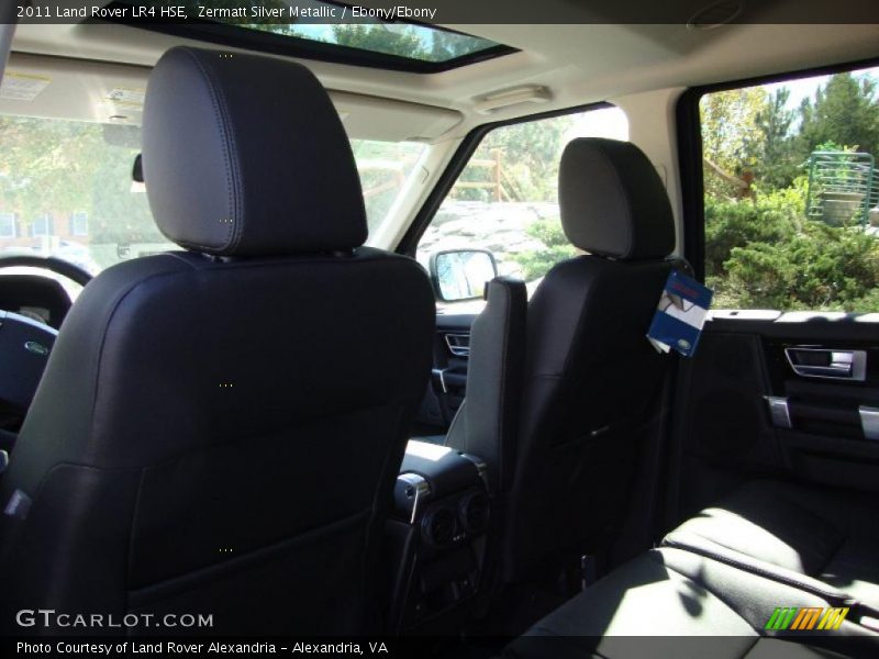 Zermatt Silver Metallic / Ebony/Ebony 2011 Land Rover LR4 HSE