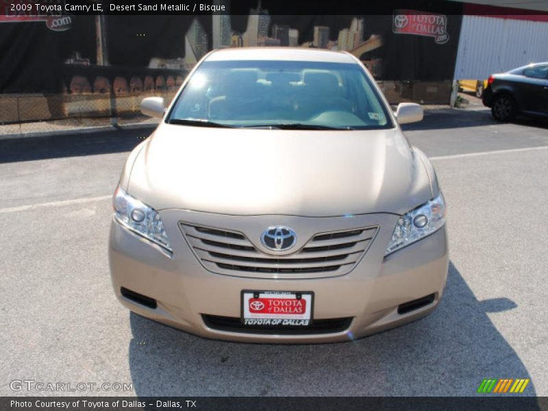 Desert Sand Metallic / Bisque 2009 Toyota Camry LE