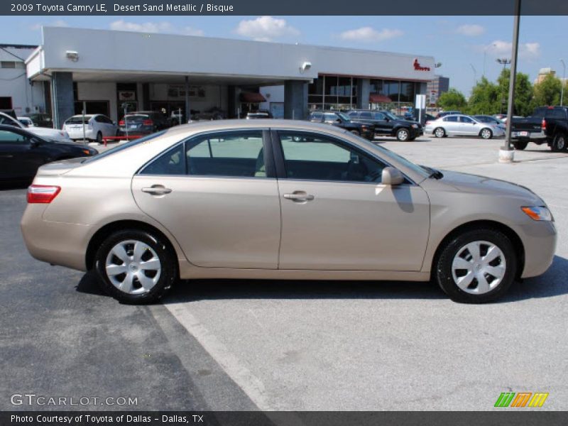 Desert Sand Metallic / Bisque 2009 Toyota Camry LE