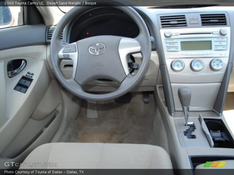 Desert Sand Metallic / Bisque 2009 Toyota Camry LE