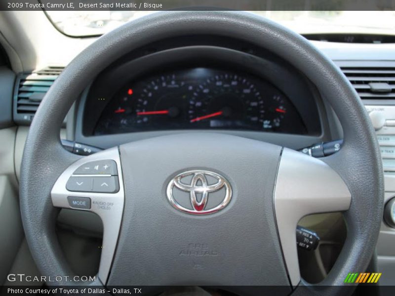 Desert Sand Metallic / Bisque 2009 Toyota Camry LE