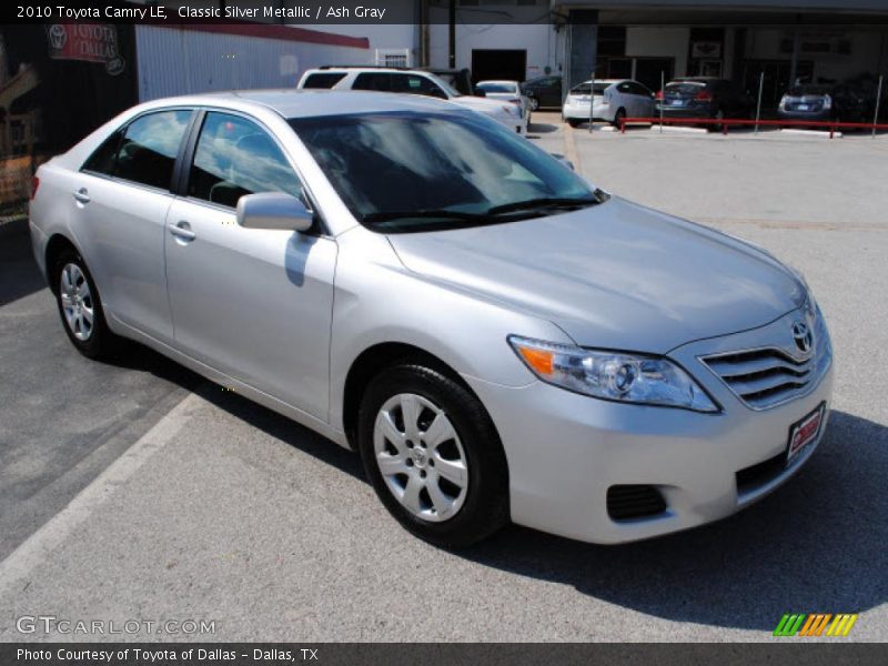 Classic Silver Metallic / Ash Gray 2010 Toyota Camry LE