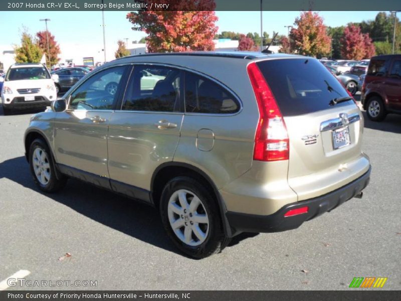 Borrego Beige Metallic / Ivory 2007 Honda CR-V EX-L