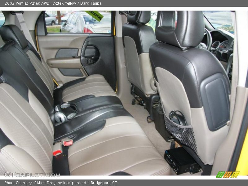  2003 Aztek AWD Dark Taupe Interior