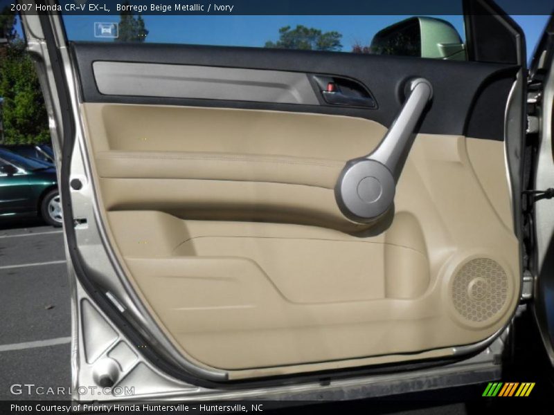 Borrego Beige Metallic / Ivory 2007 Honda CR-V EX-L