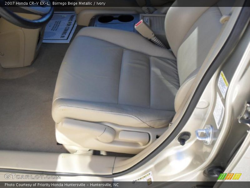 Borrego Beige Metallic / Ivory 2007 Honda CR-V EX-L
