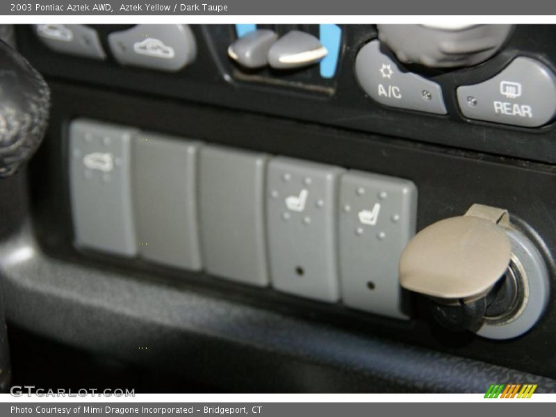 Aztek Yellow / Dark Taupe 2003 Pontiac Aztek AWD