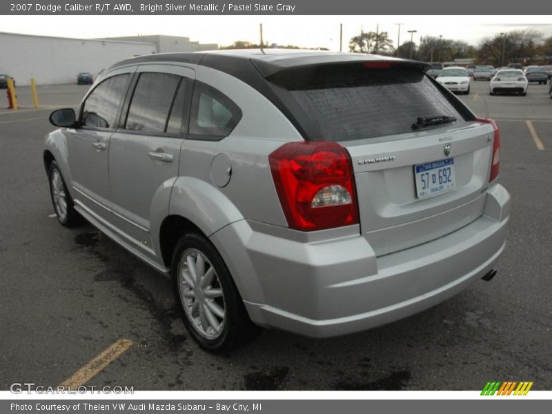 Bright Silver Metallic / Pastel Slate Gray 2007 Dodge Caliber R/T AWD