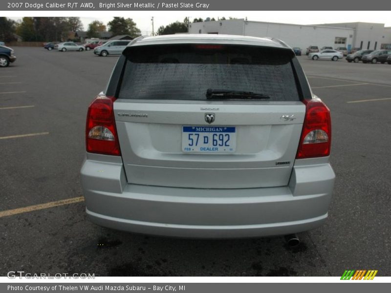 Bright Silver Metallic / Pastel Slate Gray 2007 Dodge Caliber R/T AWD