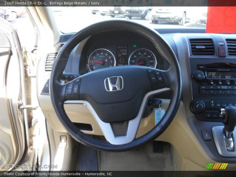 Borrego Beige Metallic / Ivory 2007 Honda CR-V EX-L